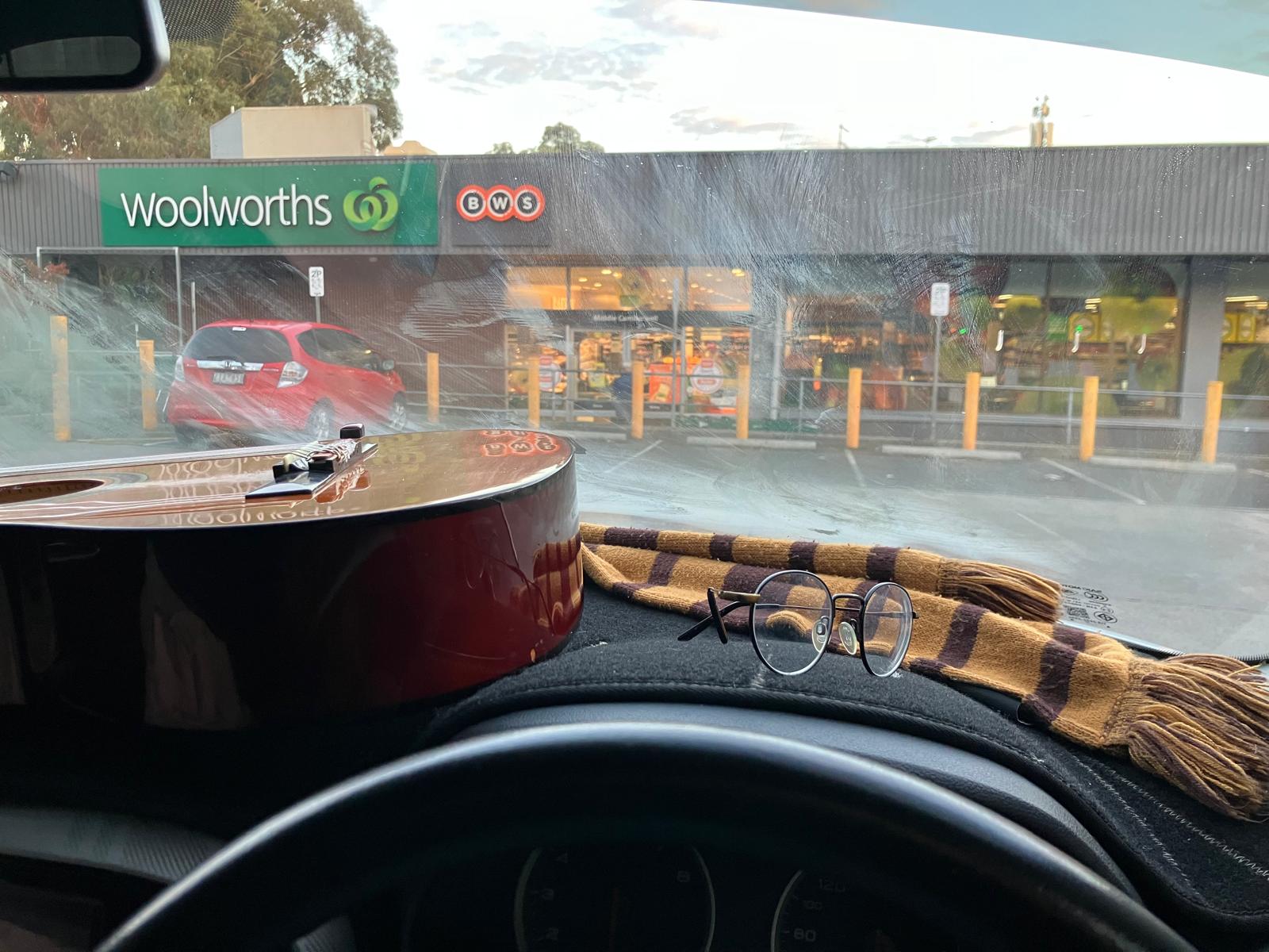 Outside Woolies